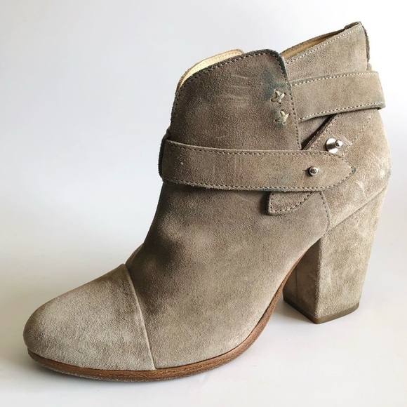 Rag & Bone Harrow Suede Booties - Picture 1 of 14
